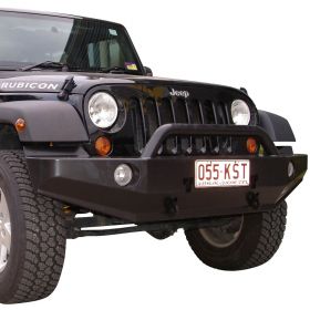 TJM EXPLORER HEAVY DUTY BUMPER  BLACK STEEL