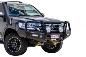 TJM OUTBACK HEAVY DUTY BUMPER BLACK STEEL