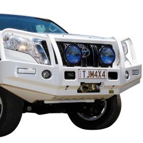 TJM OUTBACK HEAVY DUTY BUMPER BLACK STEEL