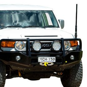 TJM OUTBACK HEAVY DUTY BUMPER BLACK STEEL