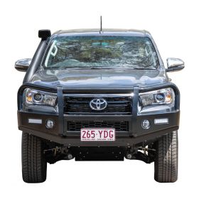 TJM OUTBACK HEAVY DUTY BUMPER BLACK STEEL