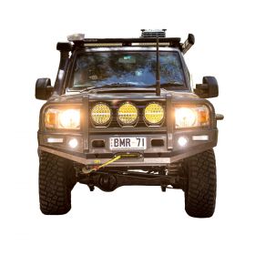 TJM OUTBACK HEAVY DUTY BUMPER BLACK STEEL