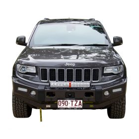 TJM FRONTIER HEAVY DUTY BUMPER  BLACK STEEL